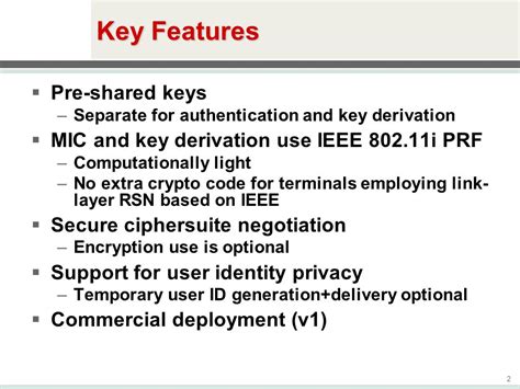 Eap Make Eap Method For Mutual Authentication And Key Establishment