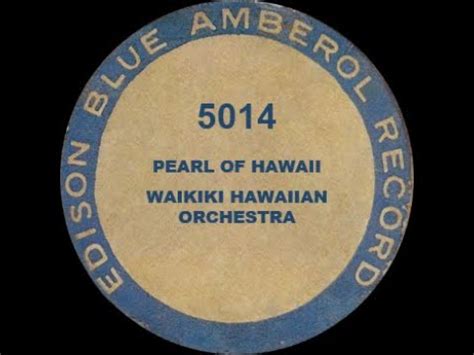 5014 Pearl Of Hawaii Waikiki Hawaiian Orchestra YouTube