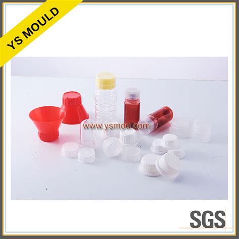 Multi Cavity Plastic Pet Preform Mold Plastic Injection Cap Mould Flip