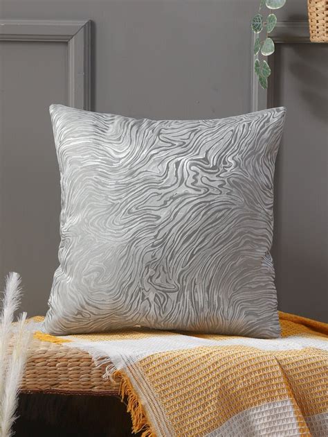 Pc Jacquard Cushion Cover Without Filler Shein Usa