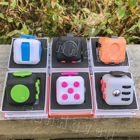 Figit Fiddle Cube Fidget Box Fidgit Desk Toys Figet Cubes Adult Kids