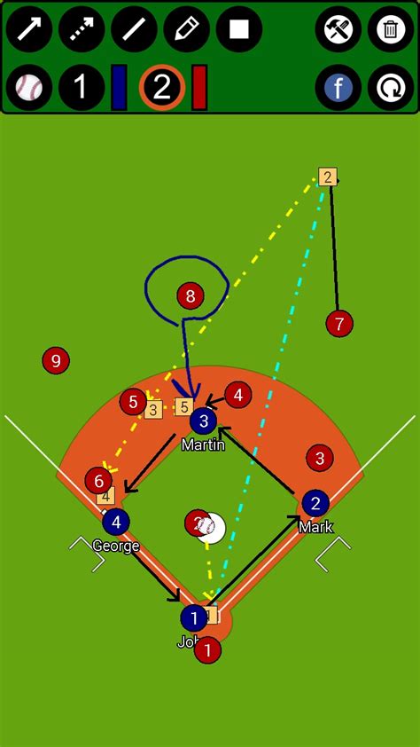 棒球战术板 Android 应用程序 APK jenda baseballboard 由Jan Soukup 在PHONEKY上下载