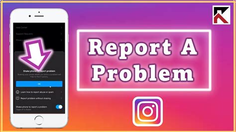 How To Report A Problem Instagram App Problem Youtube