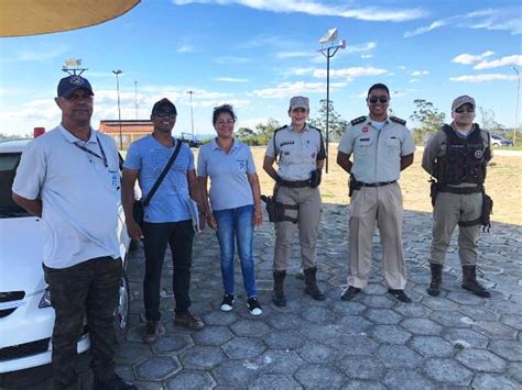 PM no Pôr do Sol Prefeitura e Polícia Militar visitam área do Cristo