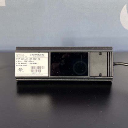 Analytik Jena Compact UV Lamp 254 Nm And 365 Nm Model UVP UVGL 25