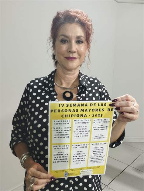 Isabel Mar A Fern Ndez Presenta El Programa De Actividades Para