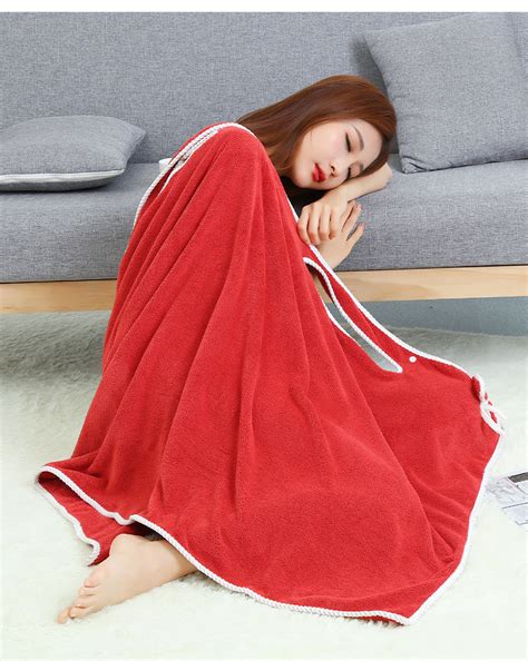 Coral Fleece Body Scrub Towel Women Bath Towel Logo Dress Skirt Big Towel Strong Water