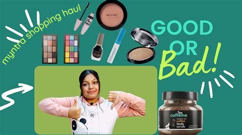 Myntra Makeup Haul Good Or Bad Beauty Haul Youtube