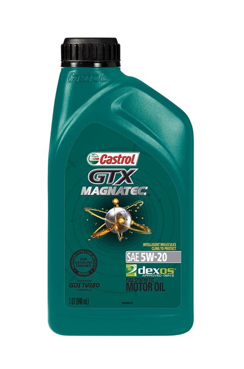 Castrol GTX MAGNATEC 5W 20 Full Synthetic Motor Oil 1 Quart Walmart