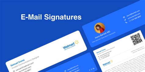 E-Mail Signature Templates | Figma