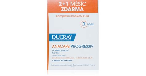 Ducray Anacaps Progressiv Tobolky Proti Vypad V Niu Vlasov Notino Sk