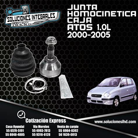 JUNTA HOMOCINETICA CAJA ATOS 1 0 L 00 05 Soluciones IHD