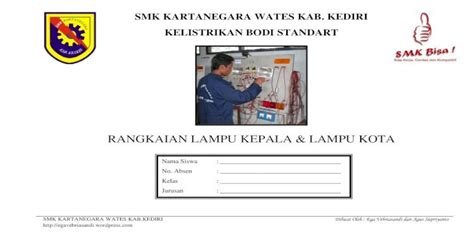 Rangkaian Lampu Kepala Dan Lampu Kota Pengendali Positif PDF Document