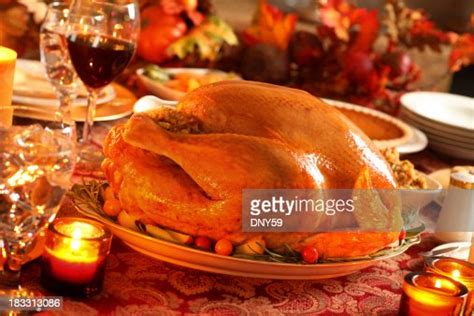 Thanksgiving Dinner High Res Stock Photo Getty Images