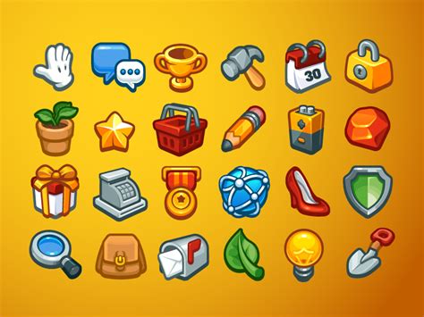 Icon Set Game Icon Icon Set Game Art