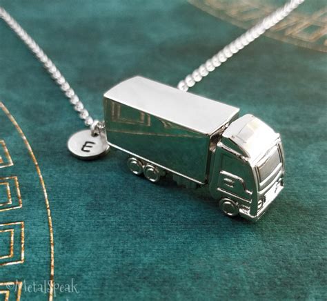 Truck Keychain Small Semi Truck Keyring Trucker Gift Travel Etsy