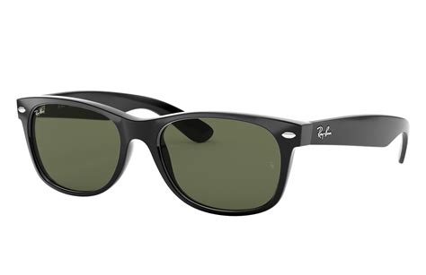 New Wayfarer Classic Sunglasses In Black And Green Rb2132 Ray Ban® Us