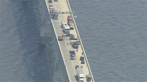 Westbound lanes of Chesapeake Bay Bridge reopened after crash | WJLA