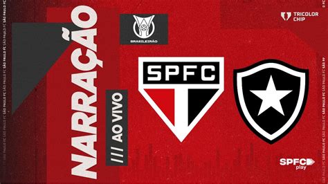 Brasileir O S O Paulo X Botafogo Spfc Play Youtube