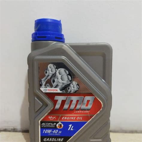 Jual Oli Mesin Toyota Tmo New Sae W Kemasan Liter Shopee Indonesia