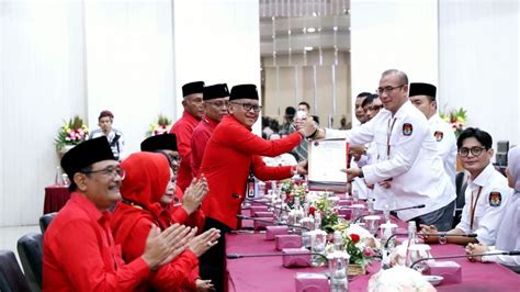 Hanya Daftarkan Yasonna Laoly Jadi Bacaleg Pdip Menteri Lainnya