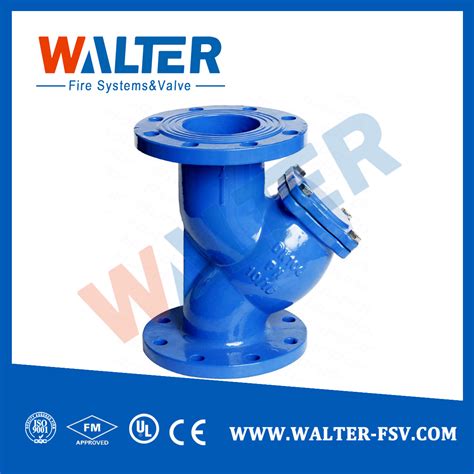 Ductile Iron Flang End Y Type Strainer Water Filter China Y Strainer