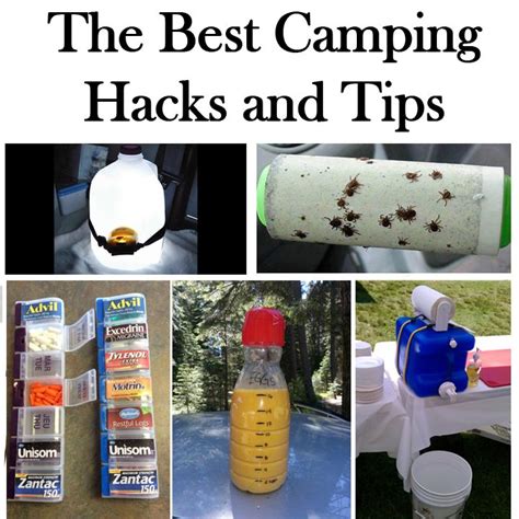 The Best Camping Hacks And Tips Camping Essentials Camping Hacks