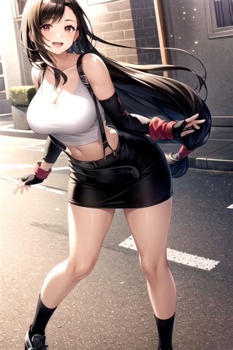 Tifa Lockhart Final Fantasy Thighs Exposed Bending Over Hentai Ai Porn