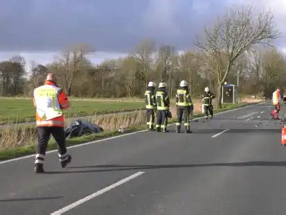 Schwerer Unfall Im Kreis Aurich Frontalcrash Bei Norddeich Mehrere