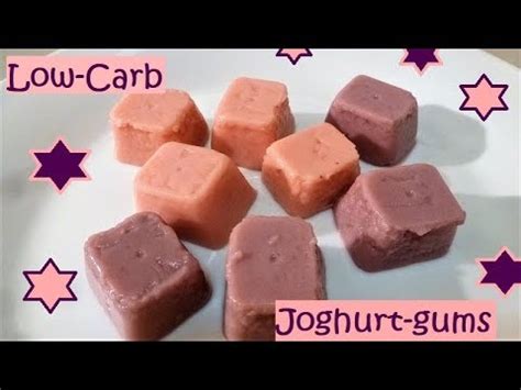 Low Carb Joghurt Gums Fruchtgummis Youtube