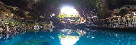 Jameos Del Agua Lava Caves In Northern Lanzarote