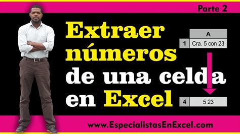 Extraer números de una Celda en Excel Parte 2 Macro en Excel YouTube