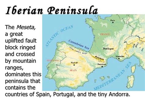 Political Map Of Iberian Peninsula