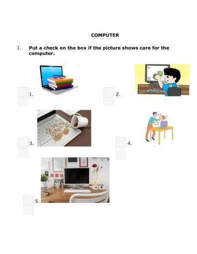 Computer 1 Interactive Worksheet Edform Worksheets Library