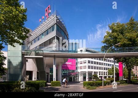 Deutsche Telekom headquarters on Friedrich-Ebert-Allee, Bonn, North Rhine-Westphalia, Germany ...