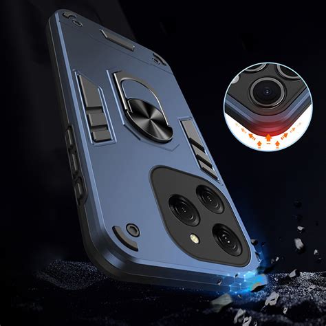 Para Infinix Hot Pro X X H Brido Prova De Choque Tampa Do Suporte Da Caixa Anel