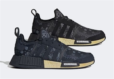 NEIGHBORHOOD x adidas NMD R1 "Black"/"Navy" | SneakerNews.com