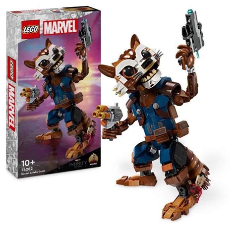 Lego Marvel Rocket Et B B Groot Jouet Pour Enfants Film Les