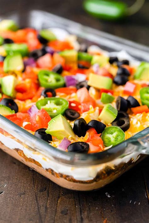 The Best Taco Dip The Kitchen Magpie