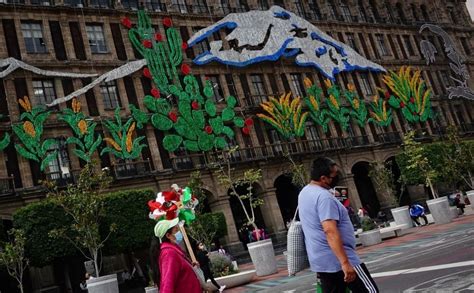 Decoran Zócalo de CdMx por Día de la Independencia 2022 Grupo Milenio