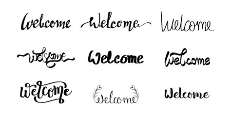 premium vector  sign  hand lettering modern text