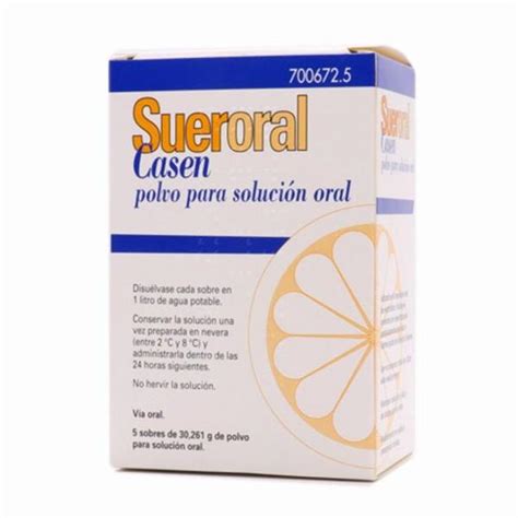 Sueroral Casen Sobres Polvo Para Soluci N Oral Farmacia Cal Bria