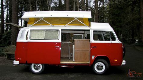 Like New Volkswagen Riviera Westfalia Vanagon Pop Top Camper Bus