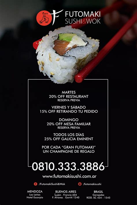 Futomaki Sushi Wok Flyers On Behance Food Typography Sushi