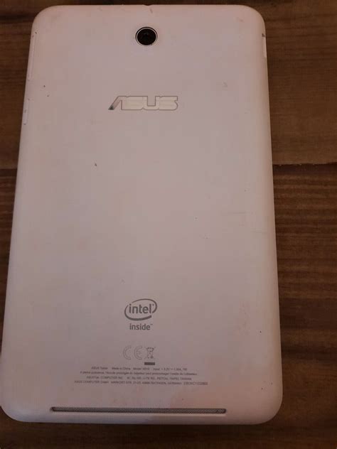 Asus Fonepad K Gb Unlocked White Android Tablet Untested See Desc