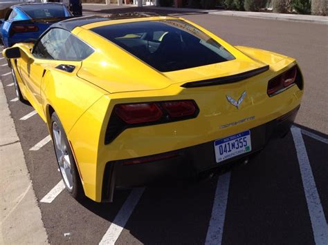 Velocity Yellow 2014 Corvette Stingray Spotted In Arizona Corvette Sales News And Lifestyle