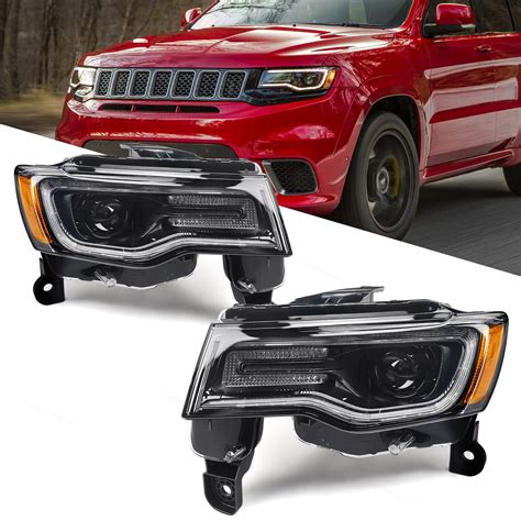 Fits Jeep Grand Cherokee Xenon Led Hid Headlight Left Right