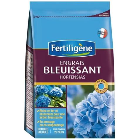 FERTILIGENE Engrais Bleuissant Hortensias 800 G Cdiscount Jardin