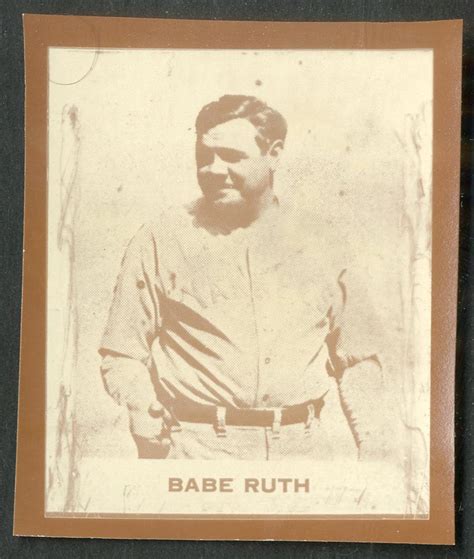 Ray O Print Babe Ruth Rare