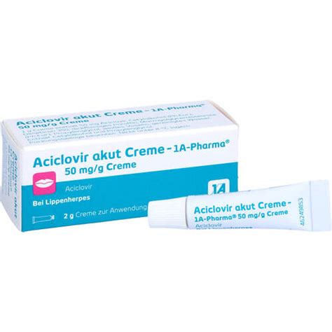 Aciclovir Akut Creme A Pharma G Ab